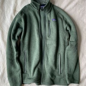 Patagonia Men’s Green Better Sweater Jacket (Size M)